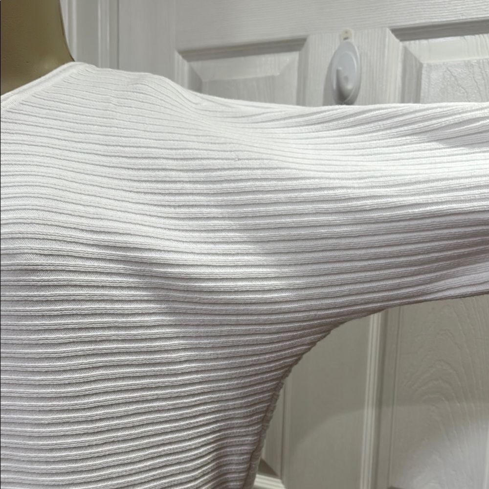 Pure Collection Ottoman Ribbed Sweater - Picture 6 of 8